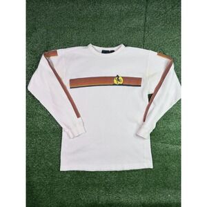 Vintage 90s Bmx Mountain Bike Thermal Long Sleeve With Sleeve Graphics